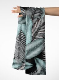 Leaf nature style with black,green colors - Image 3