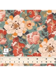 Petal flower style with red,pink colors - Image 5