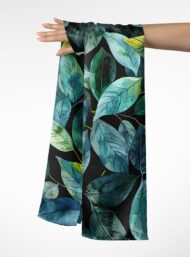 Leaf nature style with green,yellow colors - Image 3