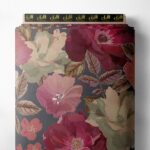 Petal flower style with red,pink colors