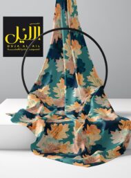 Leaf nature style with orange,blue colors - Image 2