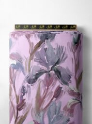 Petal flower style with purple,pink colors