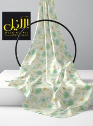 Bloom flower style with blue,green colors - Image 2