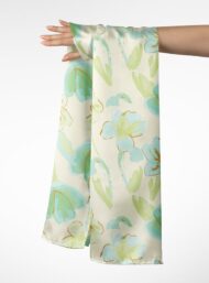 Bloom flower style with blue,green colors - Image 3