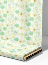 Bloom flower style with blue,green colors - Image 4