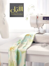 Bloom flower style with blue,green colors - Image 7