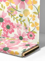 Petal flower style with pink,yellow colors - Image 4