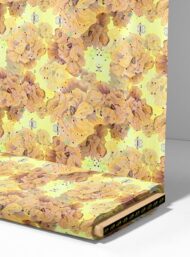 Bloom flower style with yellow,brown colors - Image 4