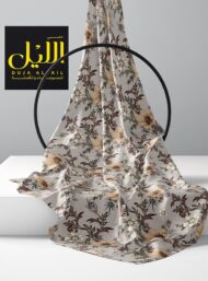 Bloom flower style with brown,green colors - Image 2