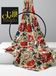 Petal flower style with red,blue colors - Image 2