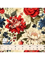 Petal flower style with red,blue colors - Image 5