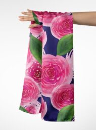 Bloom flower style with pink,green colors - Image 3