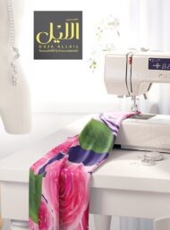 Bloom flower style with pink,green colors - Image 7