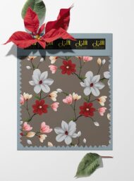 Bloom flower style with red,pink colors - Image 6