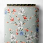 Bloom flower style with white,pink colors