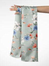 Bloom flower style with white,pink colors - Image 3