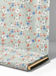 Bloom flower style with white,pink colors - Image 4