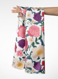 Petal flower style with pink,red colors - Image 3