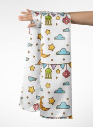 Moon mixed style with yellow,blue colors - Image 3