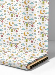 Moon mixed style with yellow,blue colors - Image 4