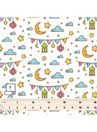 Moon mixed style with yellow,blue colors - Image 5