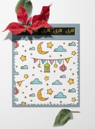 Moon mixed style with yellow,blue colors - Image 6