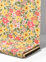 Petal flower style with yellow,pink colors - Image 4