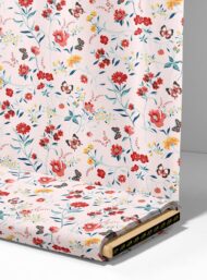 Bloom flower style with red,green colors - Image 4