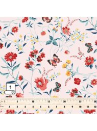 Bloom flower style with red,green colors - Image 5