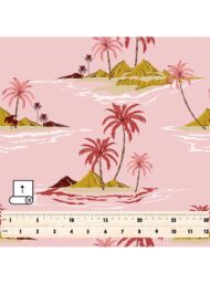 Palm nature style with pink,green colors - Image 5