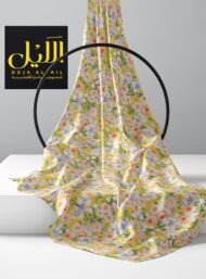 Petal flower style with yellow,pink colors - Image 2