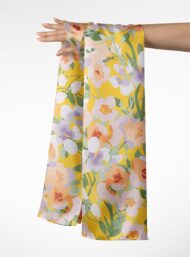 Petal flower style with yellow,pink colors - Image 3