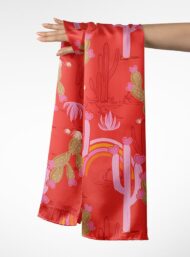 Cactus nature style with red,green colors - Image 3