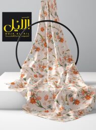 Petal flower style with white,orange colors - Image 2