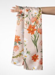 Petal flower style with white,orange colors - Image 3