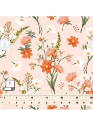 Petal flower style with white,orange colors - Image 5