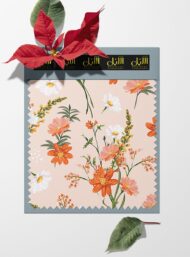 Petal flower style with white,orange colors - Image 6