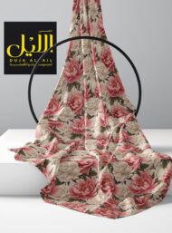 Bloom flower style with pink,white colors - Image 2