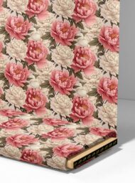 Bloom flower style with pink,white colors - Image 4