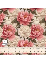 Bloom flower style with pink,white colors - Image 5