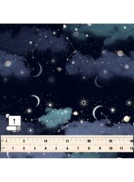 Cloud ocean and sky style with blue,black colors - Image 5