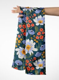 Petal flower style with red,blue colors - Image 3