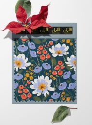 Petal flower style with red,blue colors - Image 6