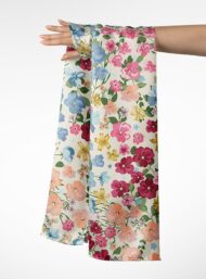 Bloom flower style with pink,blue colors - Image 3