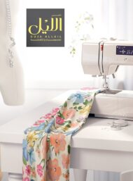 Bloom flower style with pink,blue colors - Image 7