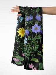 Petal flower style with yellow,blue colors - Image 3