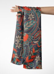 Leaf flower style with red,green colors - Image 3