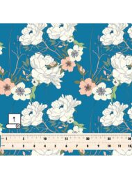 Petal flower style with blue,white colors - Image 5