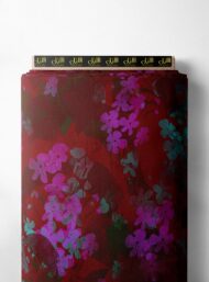 Bloom flower style with pink,red colors