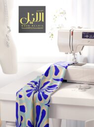 Petal flower style with blue,pink colors - Image 7